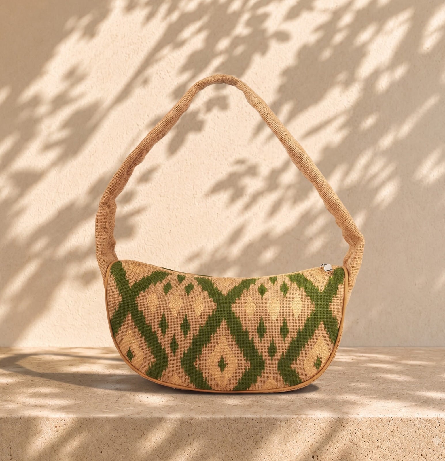 Kantha Blossom Shoulder Bag