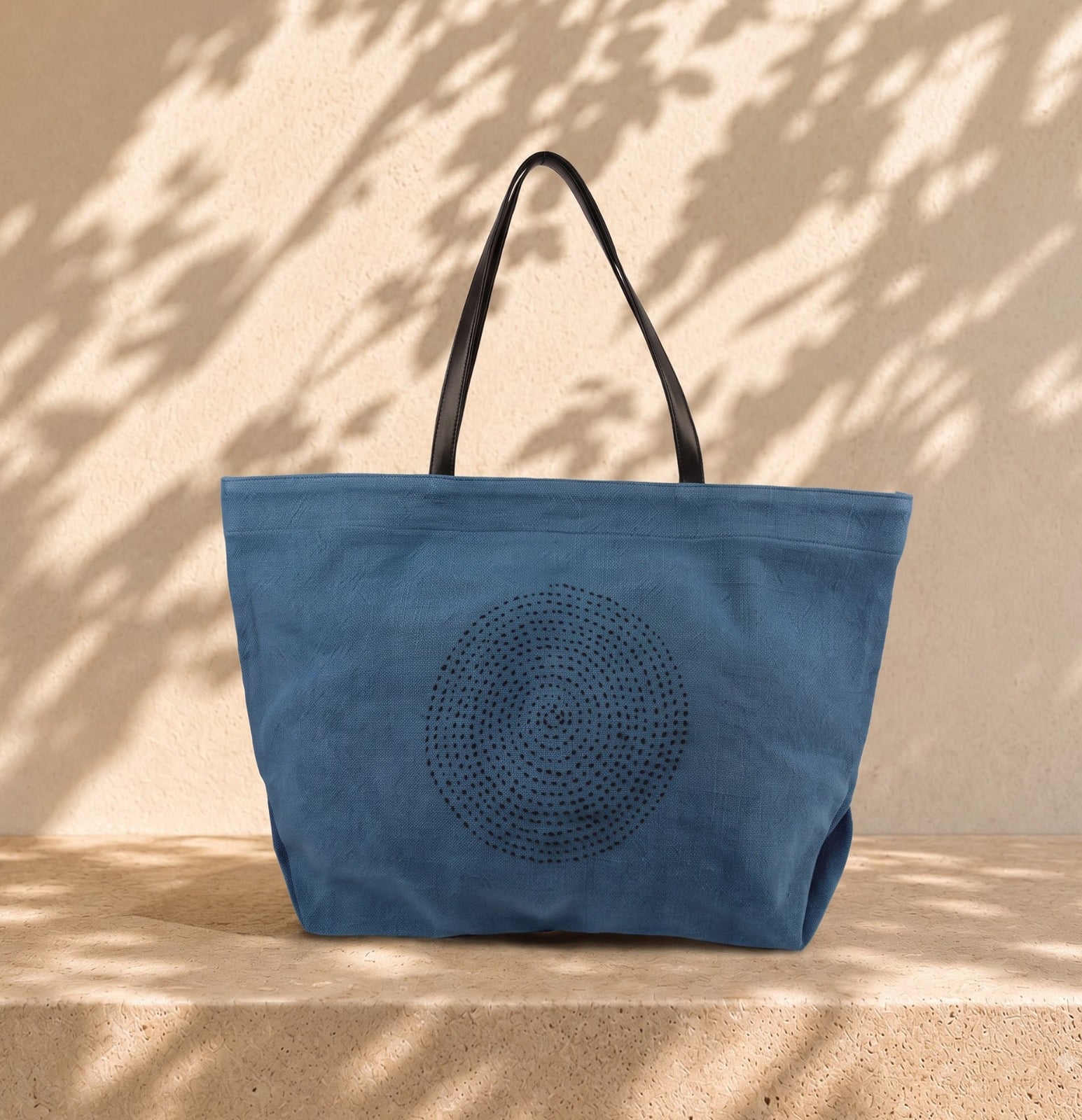 Kantha Circle Weekender Tote