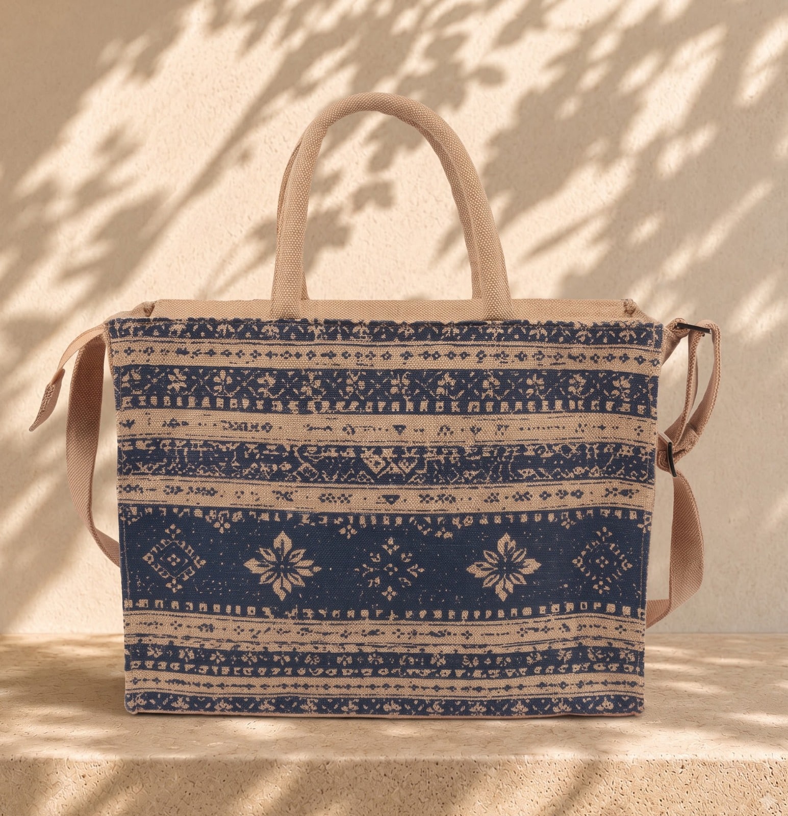 Kantha Indigo Weekender