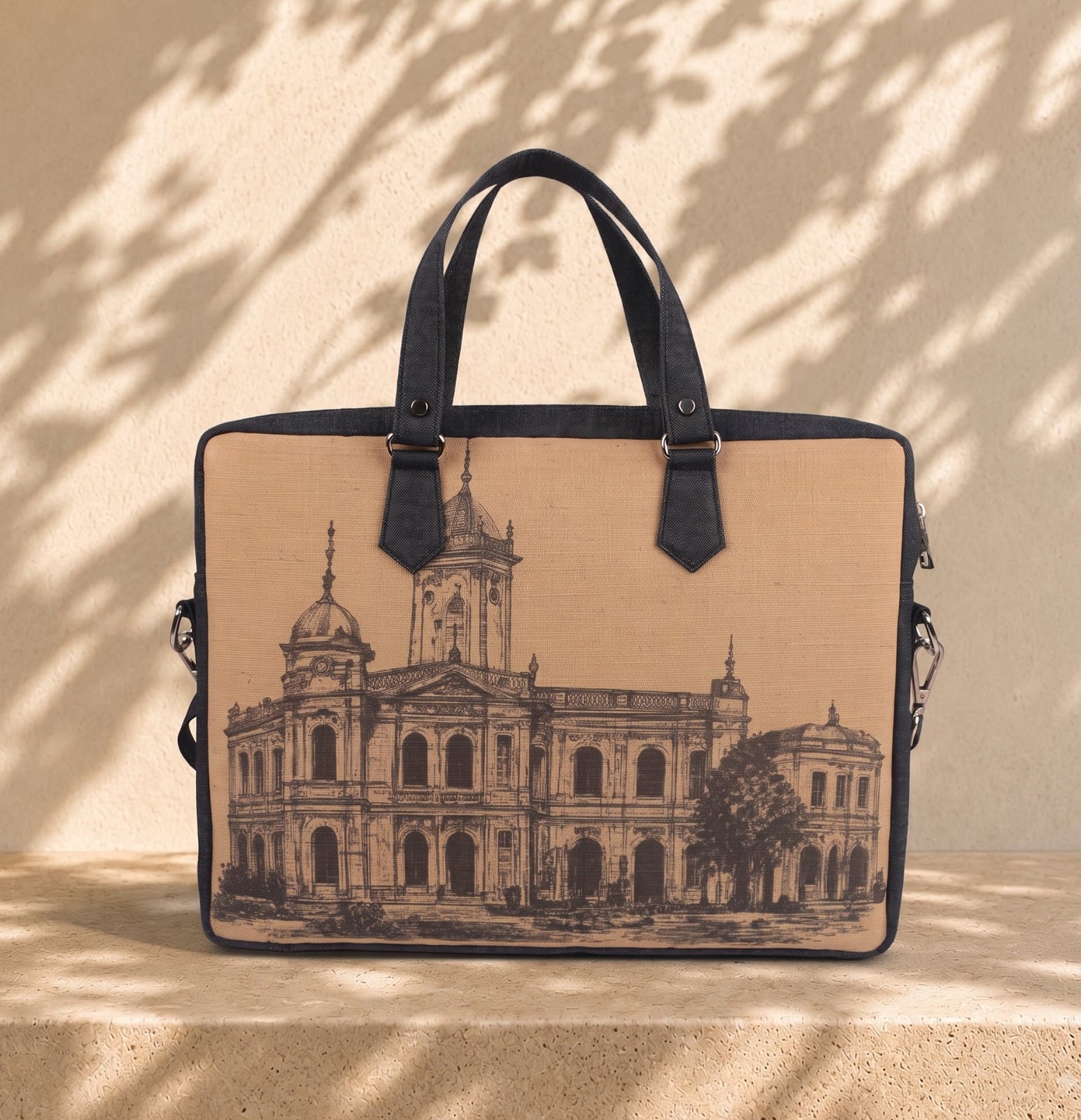 Kolkata Heritage Laptop Bag