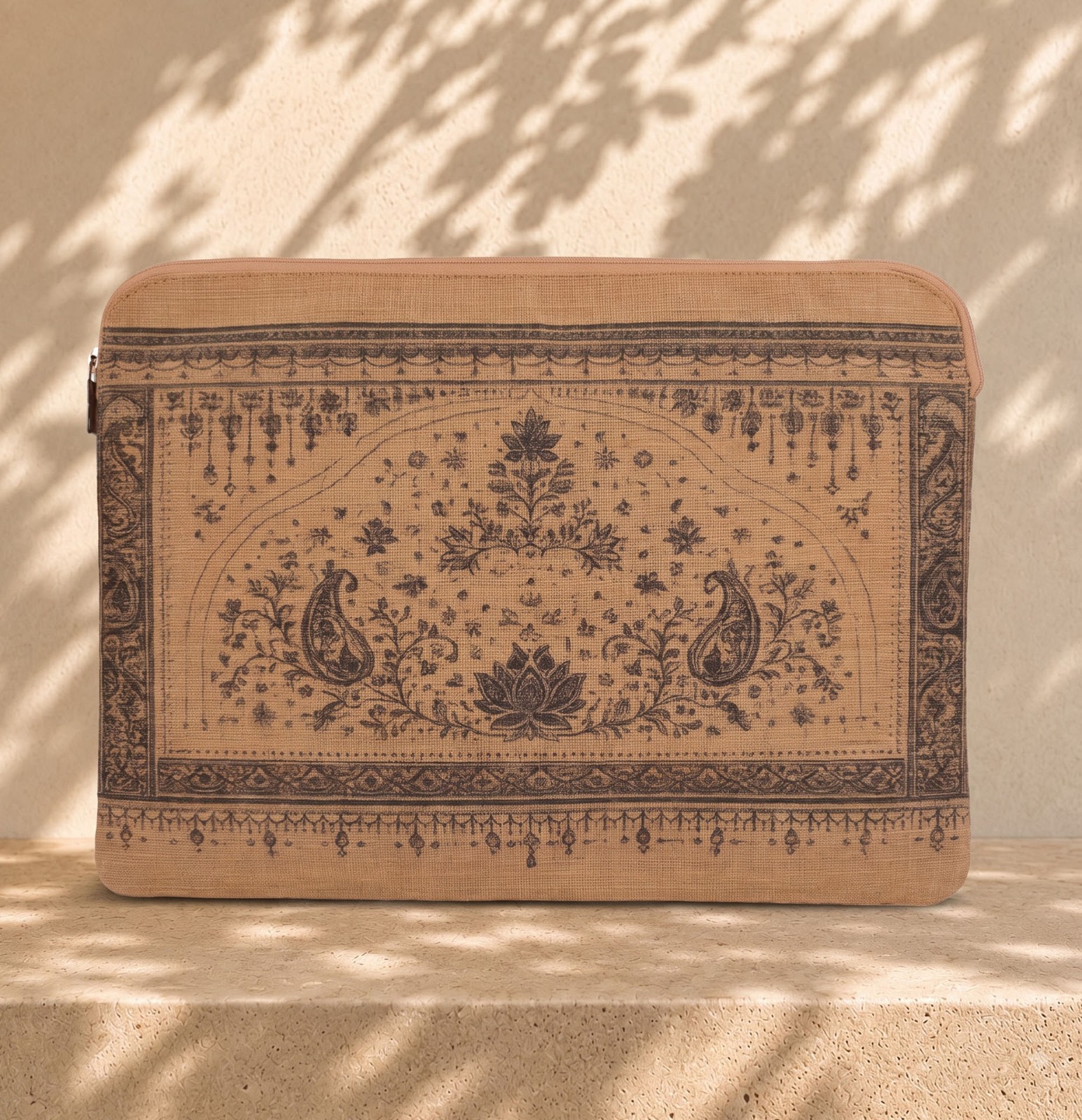 Nakshi Lotus Laptop Sleeve